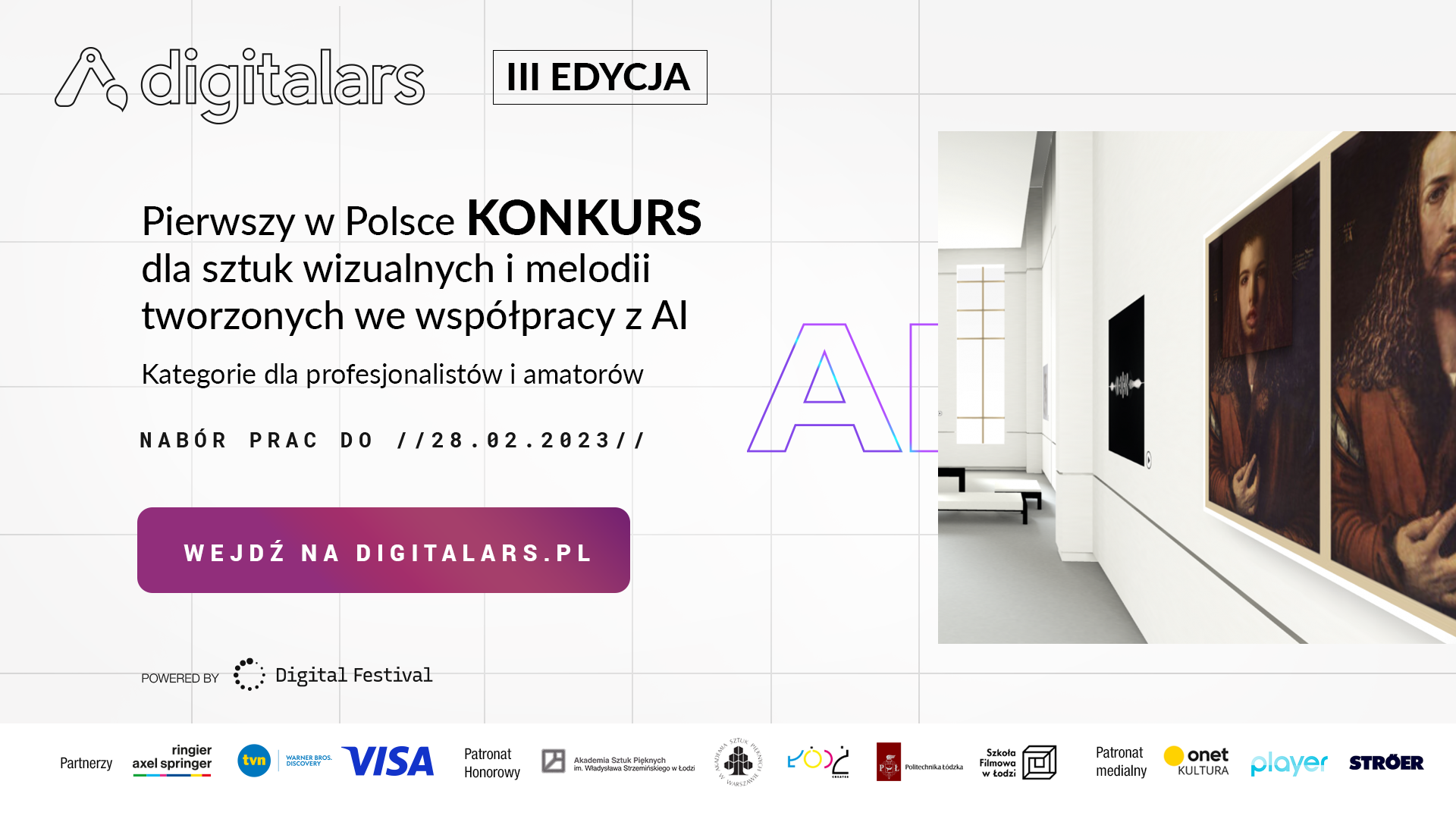 Cyfrowe pędzle w dłoń! Trwa 3. edycja konkursu Digital Ars